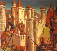Konstantinpoly ostroma, prizsi festmny, 1499