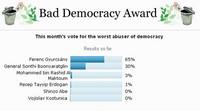 Bad Democracy Award