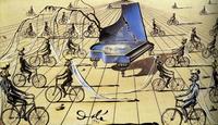 Salvador Dali. Study for Sentimental Colloquy. 1944.