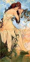 alphonse mucha_summer