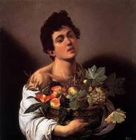 Caravaggio - Boy with a Basket of Fruit