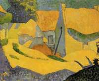 Paul Serusier: Yellow farm at Pouldu