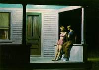 Edward Hopper (1882-1967): Summer evening  (1947)