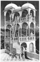 M. C. Escher: Belvedere