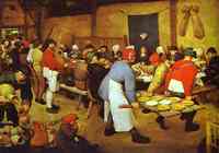 Pieter Bruegel the Elder. The Peasant Wedding. 1567