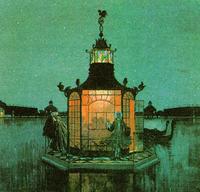 Alekszandr Benua: Kinai pavillon (1906)