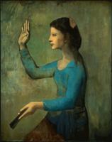 Picaso Lady with a Fan    1905