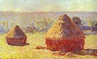 Claude Monet - Haystack. End of the Summer. Morning, 1891