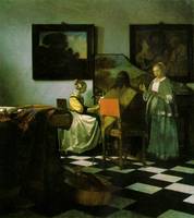 Jan Vermeer - The concert