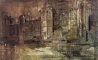 John Piper:Caernarvon Castle, 1971