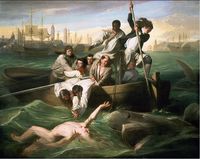 John Singleton Copley: Watson and the Shark  (1778)