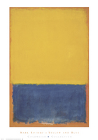 Mark Rothko: Yellow and blue