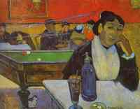 Gauguin Night Caf at Arles    1888